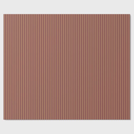 Classic Stripes (Holiday) Cadeaupapier (Vlak)