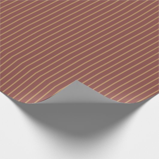 Classic Stripes (Holiday) Cadeaupapier (Hoek)