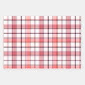 Classic Stripes Kerst Wrapping Sheet Set van 3 Inpakpapier Vel (Voorkant)