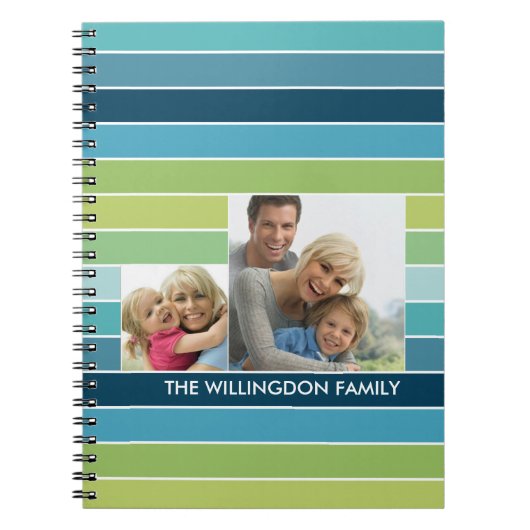 Classic Stripes Notitieboek (Voorkant)