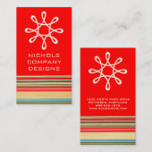 Classic Stripes Visitekaartjes (Voorkant / Achterkant)