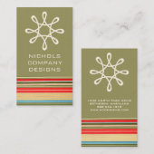 Classic Stripes Visitekaartjes (Voorkant / Achterkant)