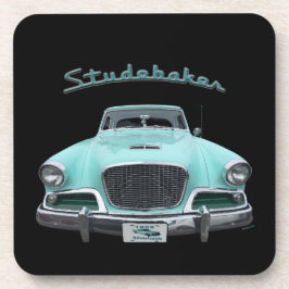 Classic  Studebaker Silver Hawk 1959 Auto Bier Onderzetter