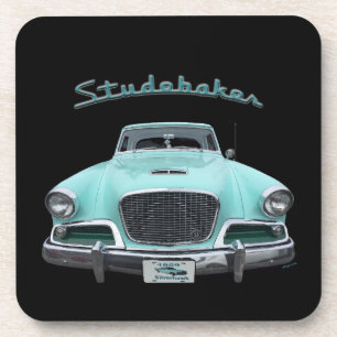 Classic  Studebaker Silver Hawk 1959 Auto Bier Onderzetter