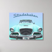  Classic Studebaker Silver Hawk 1959 Auto Canvas Afdruk (Voorkant)