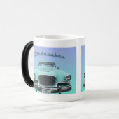 Classic Studebaker Silver Hawk 1959 Auto Magische Mok (Voorkant links)