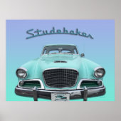 Classic  Studebaker Silver Hawk 1959 Auto Poster (Voorkant)