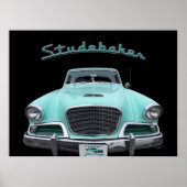 Classic  Studebaker Silver Hawk 1959 Auto Poster (Voorkant)
