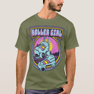 Classic Style Funny Retro 70s Roller T-shirt