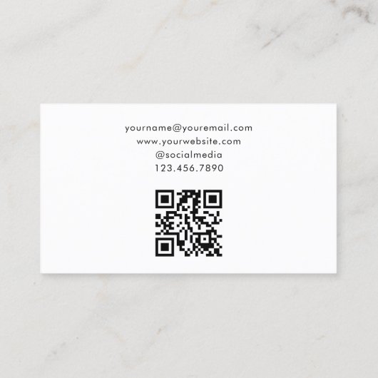 Classic Style Notary Signing Agent ID Purple Gold Visitekaartje (Achterkant)