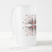 Classic Styles Hearts Matglas Bierpul (Voorkant links)