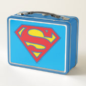 Classic Supergirl Logo met blauwe omtrek (Achterkant)