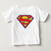 Classic Supergirl Logo met blauwe omtrek (Voorkant)