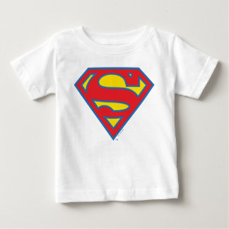 Classic Supergirl Logo met blauwe omtrek