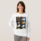 Classic Sushi Set – 10 classic pieces on a stone p T-shirt (Voorkant volledig)