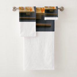 Classic Sushi Towel Set – Japanese Harmony Bad Handdoek