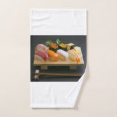 Classic Sushi Towel Set – Japanese Harmony Bad Handdoek (Handdoek)