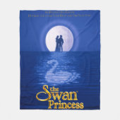 Classic Swan Princess Fleece Blanket Deken (Voorkant)
