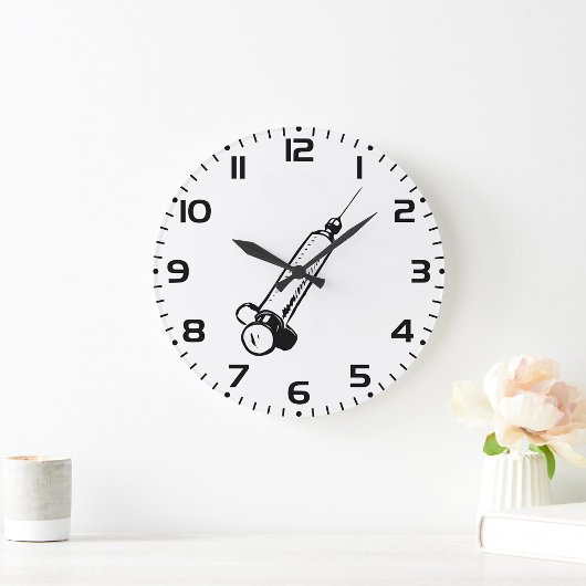 Classic Syringe Sketch Medical Equipment Grote Klok