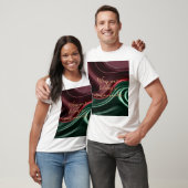 Classic t-shirt in stylish abstract graphic (Unisex)