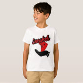 Classic T-shirt Sneakers in wit T-shirt (Voorkant volledig)