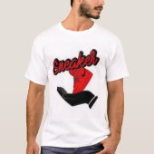 Classic T shirt Sneakes in wit T shirt (Voorkant)