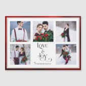 Classic Tailored Love & Joy Typography 5-foto (Voorkant)