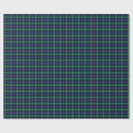 Classic tartan in blue cadeaupapier