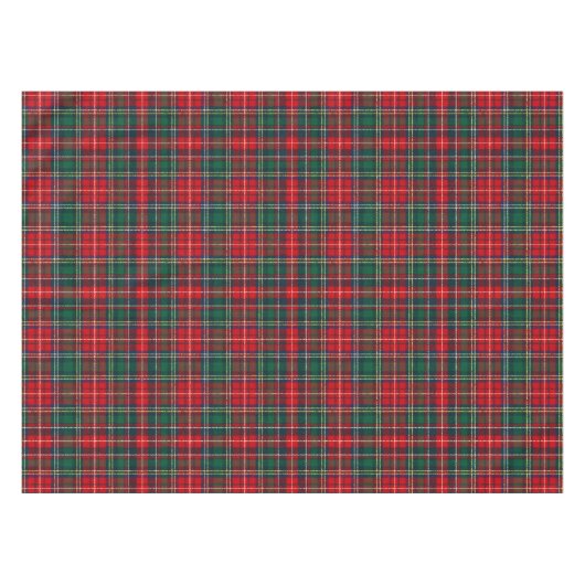 Classic Tartan Plaid Christmas Tafelkleed (Voorkant (Horizontaal))