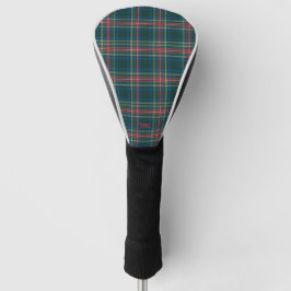 Classic Tartan Pset Initialen Preppy Chic Timeless Golfheadcover
