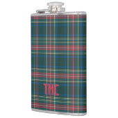 Classic Tartan Pset-kerstpatroonInitialen Heupfles (Links)