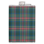 Classic Tartan Pset-kerstpatroonInitialen Heupfles (Achterkant)