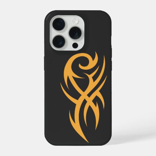 Classic Tattoo Inspired Line Art Design iPhone Hoesje (Achterkant)