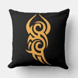 Classic Tattoo Inspired Line Art Design Kussen