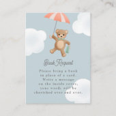 Classic Teddy Bear Pastel Baby shower Informatiekaartje (Voorkant)