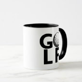 Classic  Teeing It Up Golf Mok (Voorkant rechts)