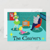 Classic Television Briefkaart uit 1950 (Voorkant / Achterkant)