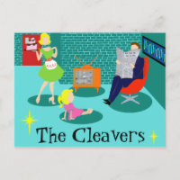 Classic Television Briefkaart uit 1950