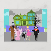 Classic Television Monsters Briefkaart (Voorkant)