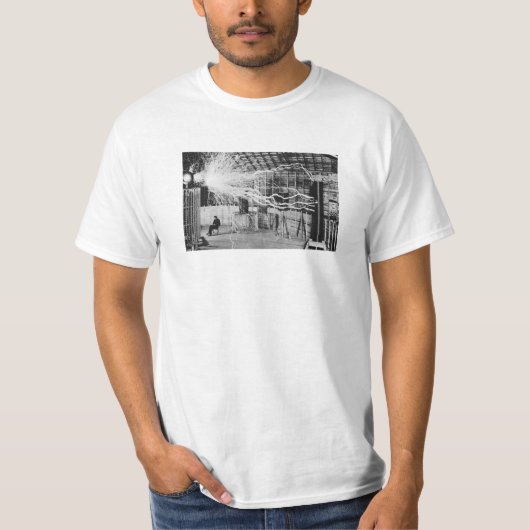 Classic Tesla T-shirt (Voorkant)