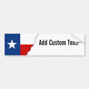 Classic Texas State Flag Bumpersticker
