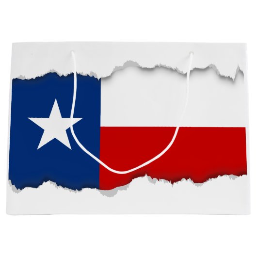 Classic Texas State Flag Groot Cadeauzakje (Voorkant)