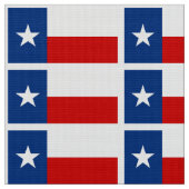 Classic Texas State Flag Stof (Close Up)