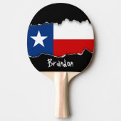 Classic Texas State Flag Tafeltennisbatje (Voorkant)