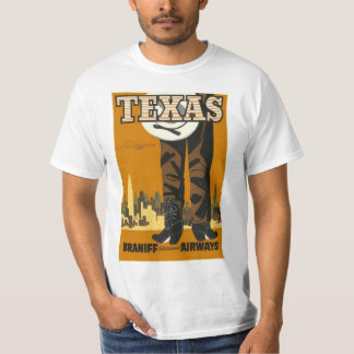 Classic Texas Travel Ad T-shirt
