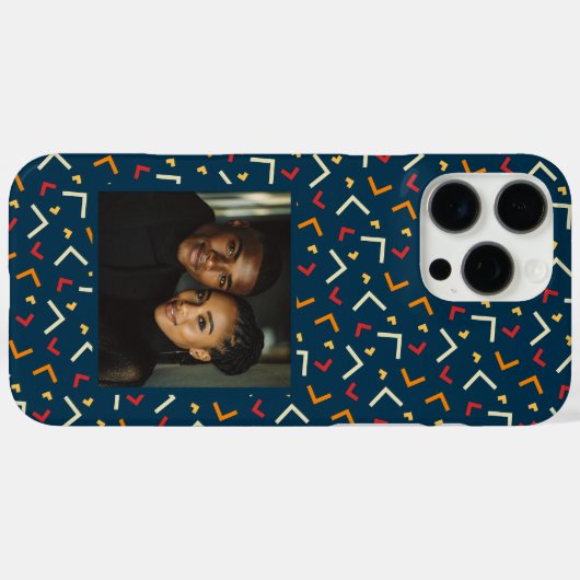 Classic Thank You Gifts Memphis Pattern  Case-Mate iPhone Case (Achterkant (horizontaal))