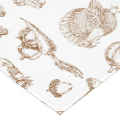 Classic  Thanksgiving Minimalistische rustiek Korte Tafelloper (Hoek)