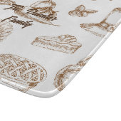 Classic  Thanksgiving Minimalistische rustiek Snijplank (Hoek)