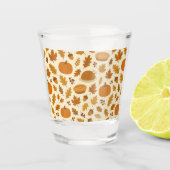Classic Thanksgiving patterned Shot Glas (Voorkant)