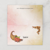 Classic Thanksgiving Place Kaarten Plaatskaartje (Buitenkant ongevouwen)